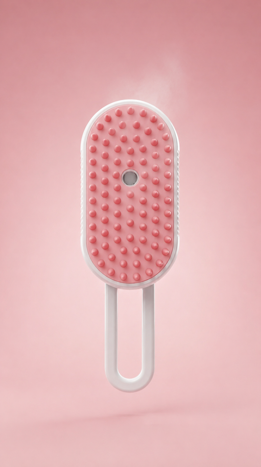Timo's Spa MistBrush™ Pink Cream