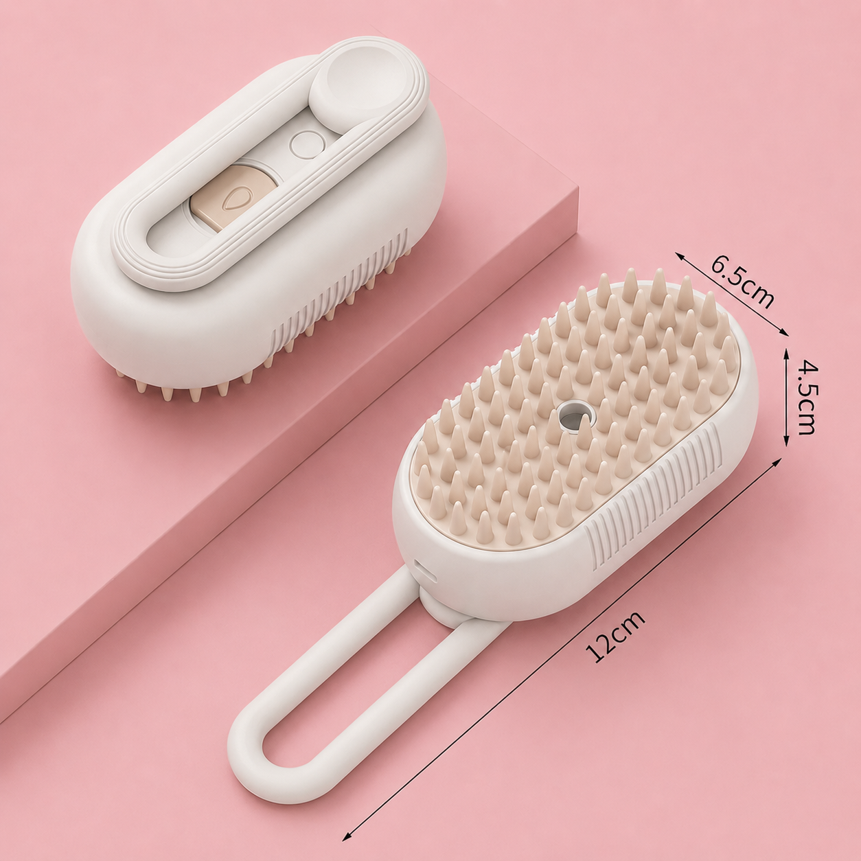 Timo's Spa MistBrush™ Pink Cream